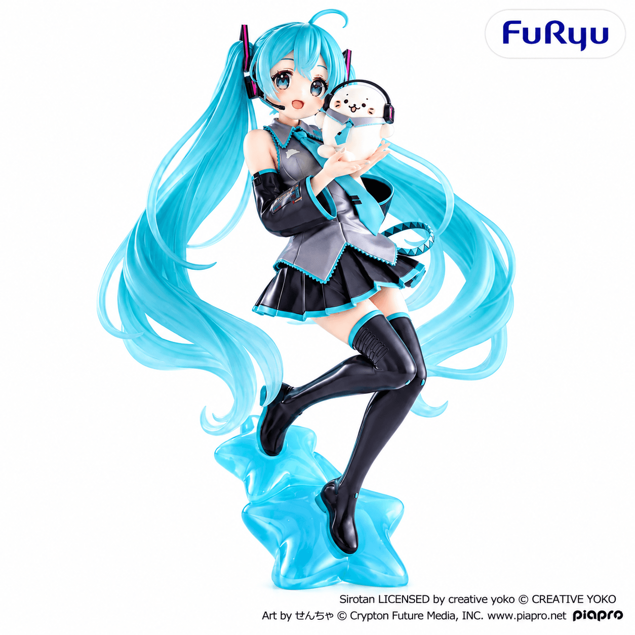Original FuRyu Shirotan × Hatsune Miku Excood Creative Figure