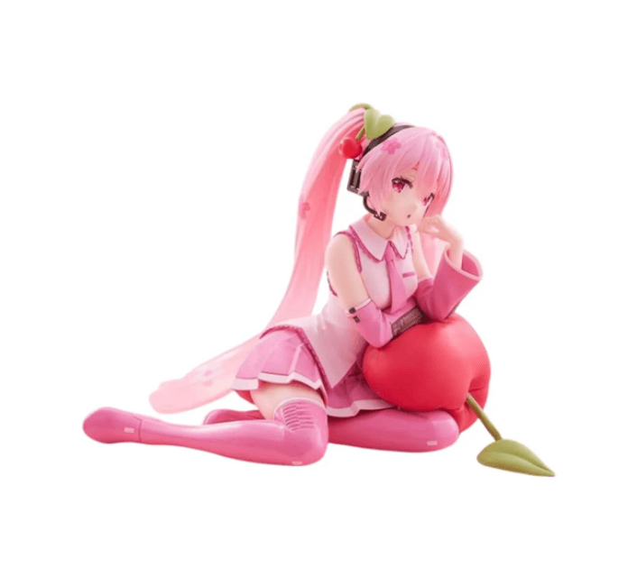 Оригінальні Аніме Фігурки Sakura Miku Desktop Cute Figure Cherry Cushion Ver.