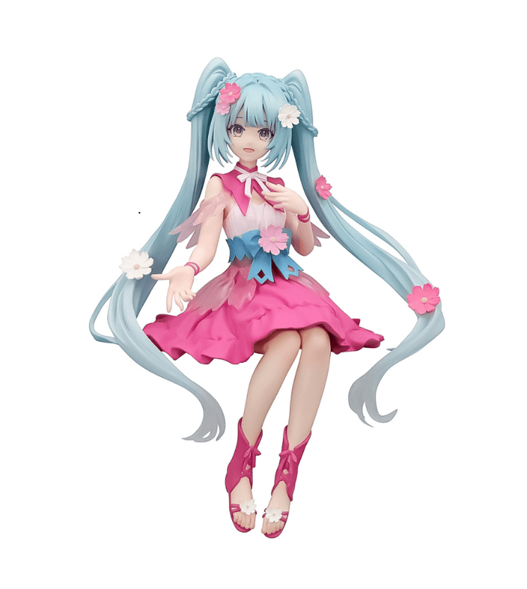 Оригінальні Аніме Фігурки Miku Hatsune Noodle Stopper Figure Flower Fairy Cosmos