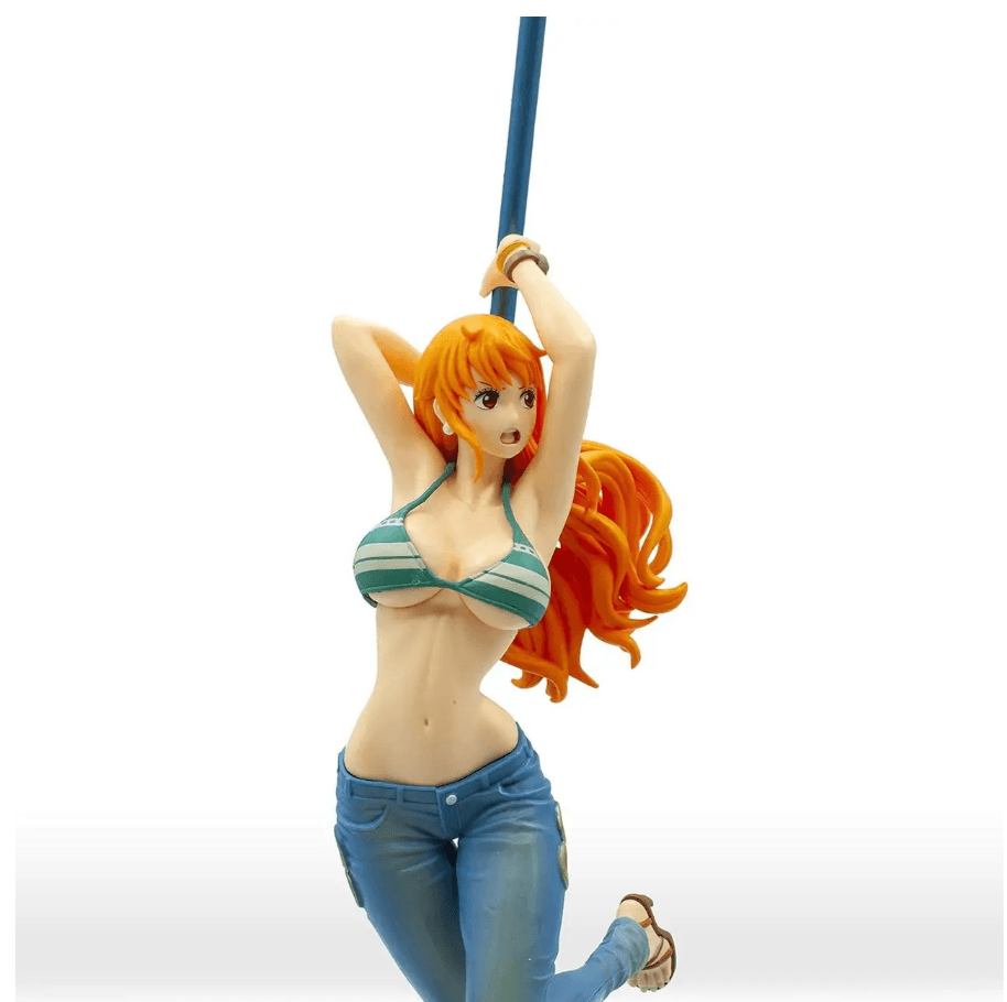 Original One Piece Lady Fight!! Nami Figure — Banpresto / Оригінальна аніме-фігурка Намі — Ван-Піс Lady Fight!!, Banpresto