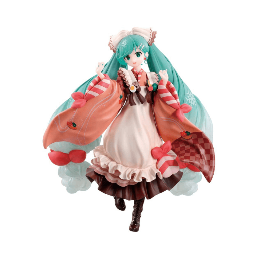 Оригінальні Аніме Фігурки Snow Miku 2024 Figure Pearl Color Ver. Last One Prize