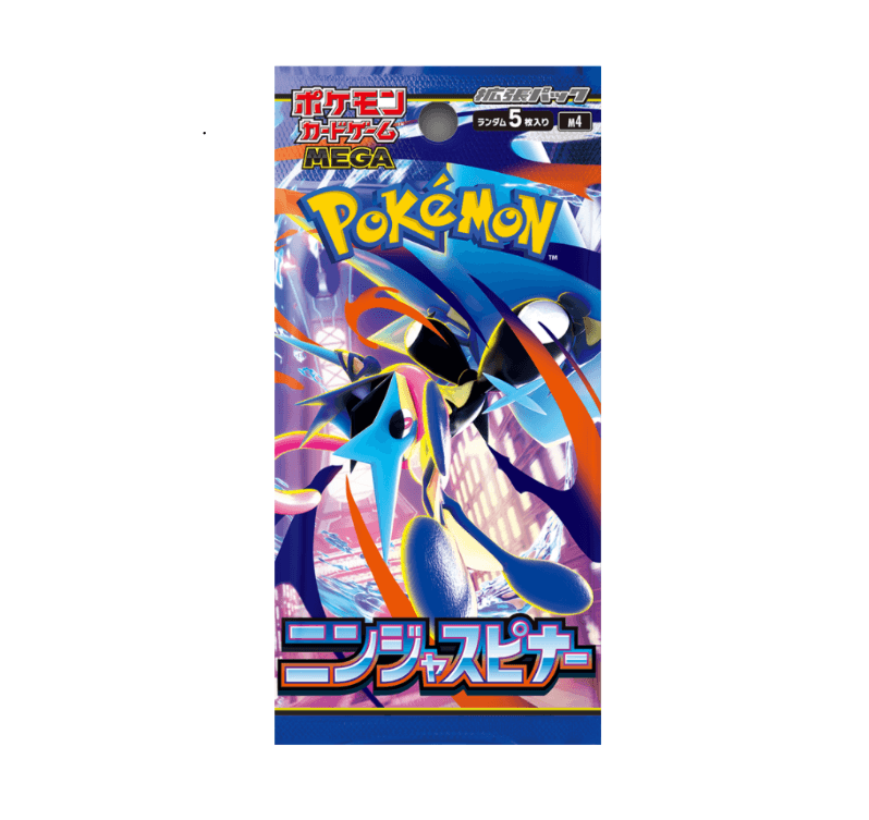 Original Pokémon Card Game MEGA M4 Ninja Spinner Japanese Booster Pack