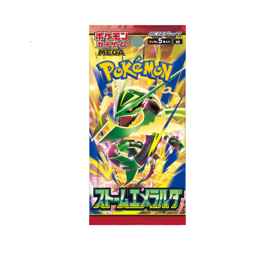 Original Pokémon Card Game MEGA M6 Storm Emerald Japanese Booster Pack